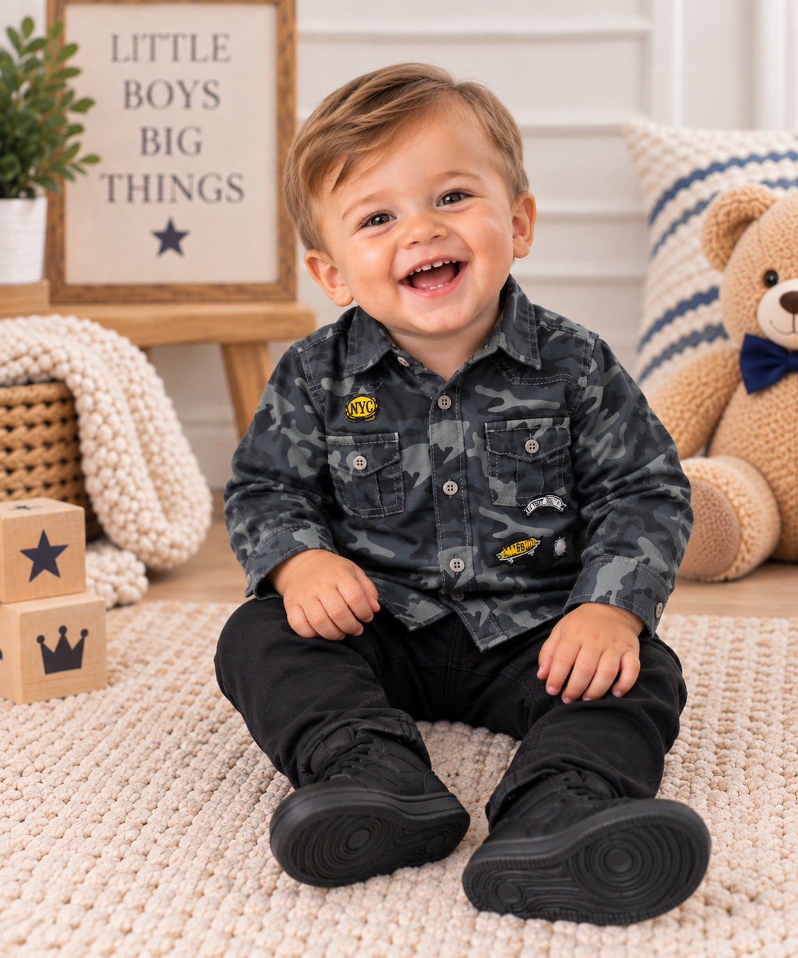 Baby Camouflage Shirt