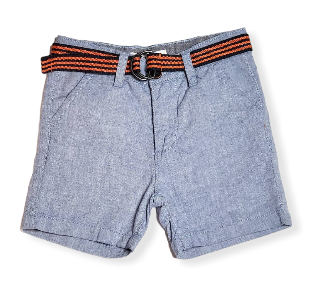 Boys Belted Chino Shorts