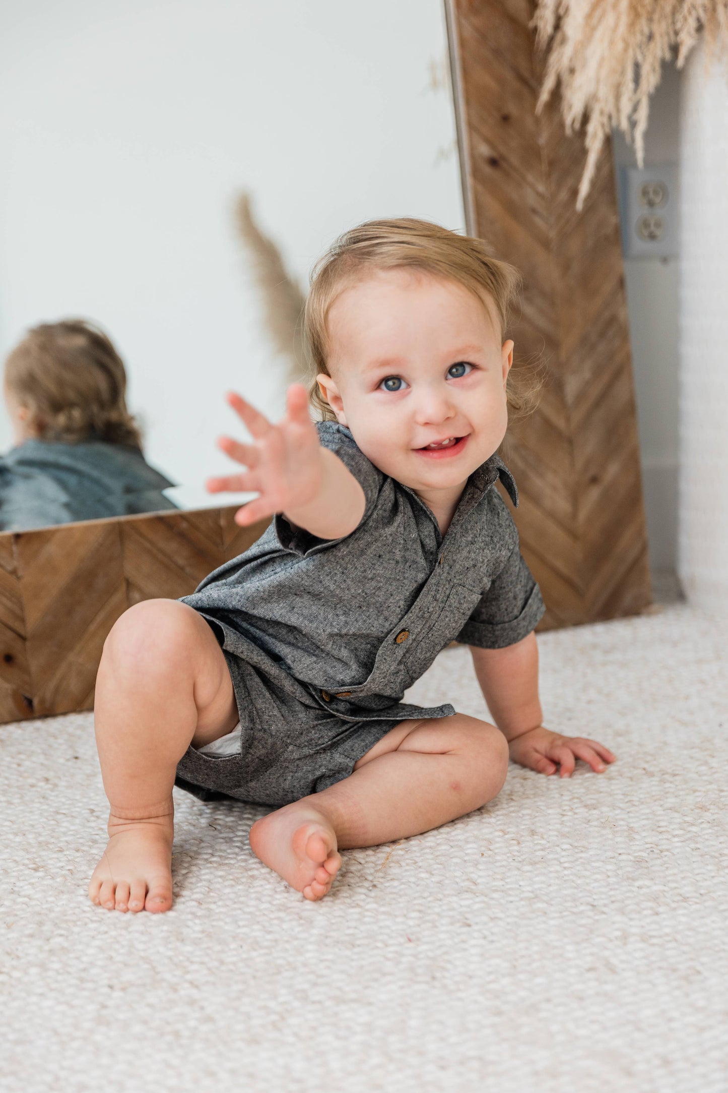 Boys Chambray Set
