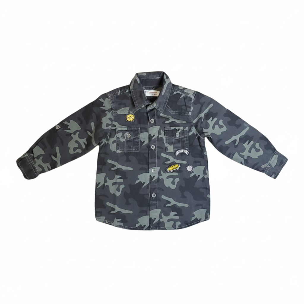 Kids Camo Shirt Product Photo